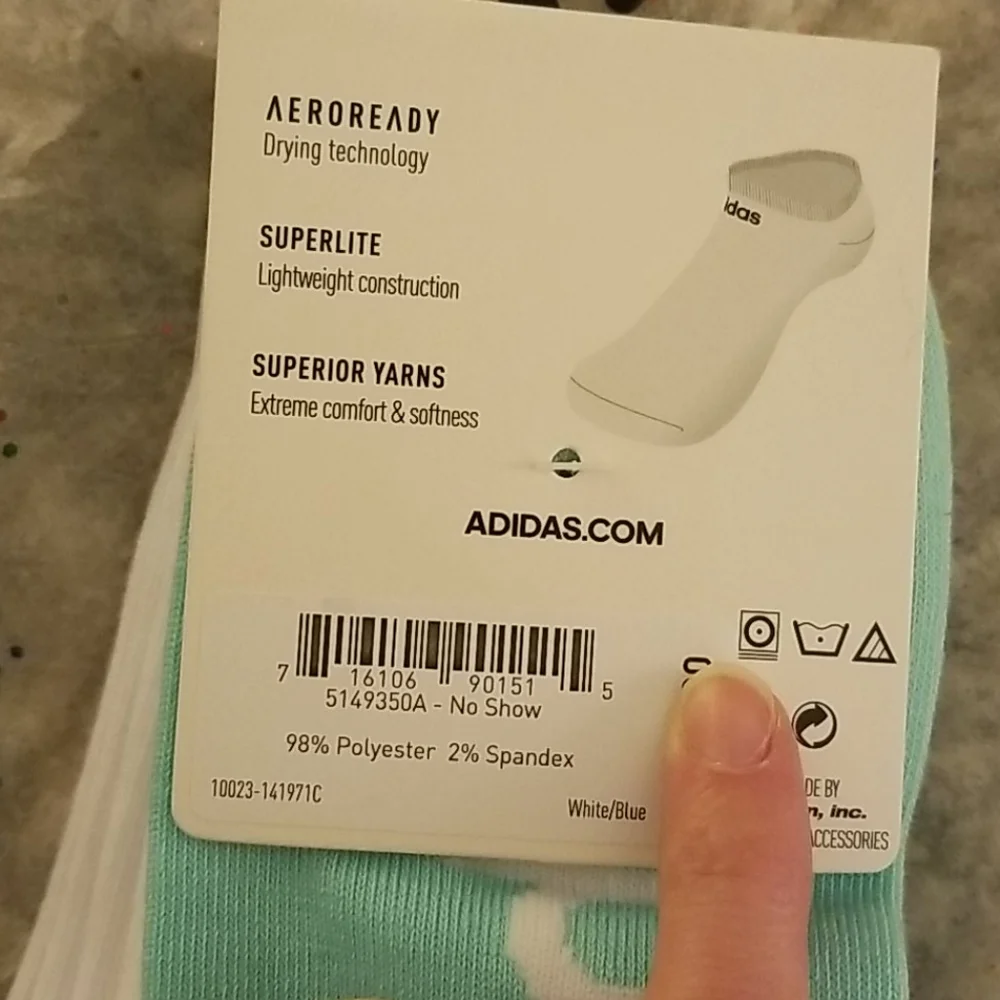 Adidas Superlite No Show Socks
